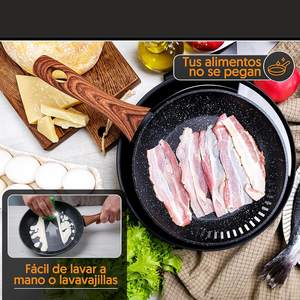 Batterie de cuisine en aluminium forgé avec revêtement antiadhésif, poignées douces au toucher, comprenant poêle, casserole et faitout – Offre Spéciale - Product Image 5
