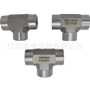 ทีเชื่อมสแตนเลส DN20 SUS304 GB/T14383-2008 สำหรับข้อต่อท่อ - Product Image 3