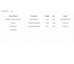 Collier tennis en diamant taille ronde Éternelle grâce, bijoux fins élégants, collier classique étincelant pour femme - Product Image 6