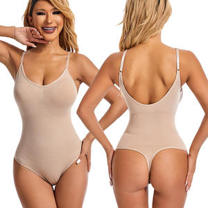 Culotte gainante sculptante une pièce en T, personnalisée en usine, avec contrôle abdominal ajustable, <span class=keywords><strong>sexy</strong></span> et sans couture - Product Image 6