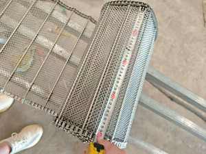 JoYa Konvansiyonel Dokuma Tel Konveyör Bant, Endüstriyel Taşıma için Sürtünmeyle Çalışan Paslanmaz Çelik Spiral Tel Yapısı - Product Image 6