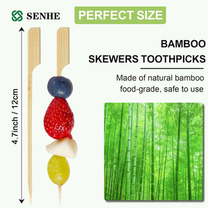 Nouveaux brochettes jetables pour grillades, brochettes pour hamburgers, brochettes pour hot-dogs, brochettes pour fruits, barbecue aux États-Unis et dans le monde entier - Product Image 2