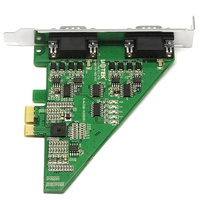 UOTEK UT-792 2 Port RS 485/422 PCI-E Kartu Adaptor Port Serial Komputer Desktop Kompatibel dengan Linux Stok Baru 12 Bulan