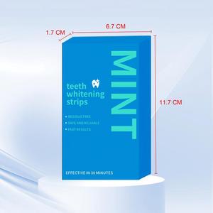 Bandes blanchissantes pour les <span class=keywords><strong>dents</strong></span> NHAp multi-saveurs, OEM ODM, étiquette privée, emballage personnalisé, vente en gros - Product Image 2