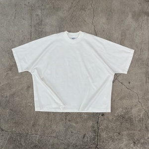 Logo personnalisé couleur unie Dtg Impression Boxy Fit Chemise courte T-shirt surdimensionné en pur coton pour hommes Streetwear Fabricant ample - Product Image 5