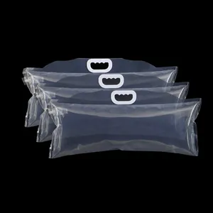 Transparenter aufblasbarer Sauerstoff plastik Live Fishes Air Cushion Bubble Stoß feste Verpackungs tasche