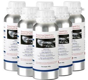 Agent de rénovation de phares 800 g – Liquide de réparation pour phares de <span class=keywords><strong>voiture</strong></span>, nettoyage et restauration des <span class=keywords><strong>feux</strong></span> - Product Image 1