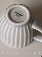 Ensemble de tasses en céramique rétro créatives pour latte, lait, café et eau, au design sel et poivre australien