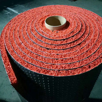 Tapis en PVC antidérapant lavable, design tressé populaire, pour voiture, golf, exercice