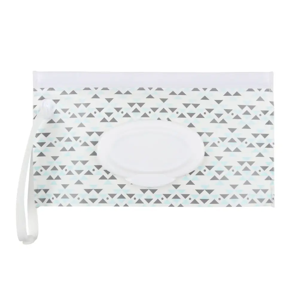 New Fashion Wipes Carrying Case Clutch Clean Stroller Cosmetic Pouch Wet Wipes Bag wet wipes packing bag