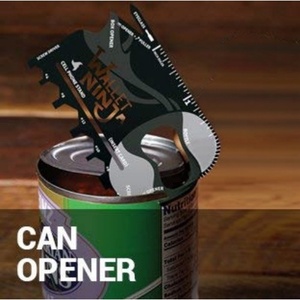 Porte-cartes multifonctionnel en métal avec 46 fonctions, ouvre-bouteille, porte-cartes de crédit, outil multifonctionnel, logo personnalisé, cadeau d'entreprise, innovation - Product Image 4