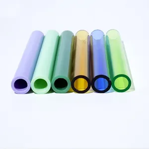 Wholesale Borosilicate 3.3 Glass Tube Colored Glass Tubing For Smoking Pyrex Glass For Sale