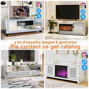 Table TV en miroir brisé très demandée et compétitive pour salon - Product Image 5