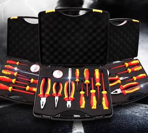 Juego de Herramientas Aisladas VDE Certificadas, 8 Piezas, Juego de Destornilladores de Seguridad Aislados de 1000V para Electricistas - Product Image 3