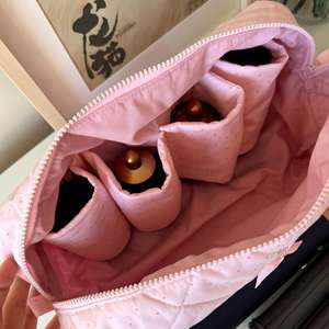 Bolsa Organizadora Acolchada de Algodón para Herramientas de Peinado Dyson <span class=keywords><strong>Airwrap</strong></span>/Airstrait, Estuche de Viaje Floral, Regalo para el Día de la Madre - Product Image 3