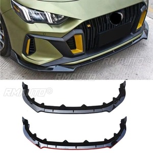 For GAC Trumpchi EMPOW 2021 <b>Car</b> Front Bumper Lip Splitter <b>Diffuser</b> Spoiler Body Kit Gloss Black Bumper Lip Modification Part - Product Image 2
