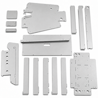 9. Fabrication sur mesure de tôles en aluminium, découpe laser CNC, pliage, soudage, pièces de châssis OEM ODM