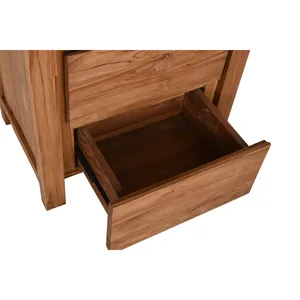 Muebles de Comedor de Madera de Teca Natural 60x40x190 - Product Image 5