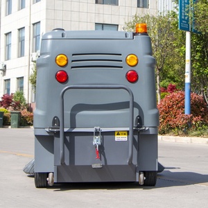 Pin điện đi xe trên sàn quét bốn bánh lái đường quét Máy làm sạch đường quét - Product Image 5