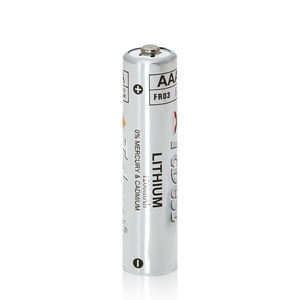 Batteria al litio AAA Li-FeS2 AA/FR03/FR10445 1.5V 1200mAh batteria al litio per il monitoraggio remoto senza fili del consumatore - Product Image 1