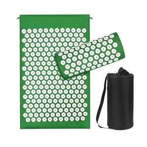 Miles de puntos de acupresión Cama Sofá Silla Tapete de acupresión Juego de almohada para el cuello - Product Image 2