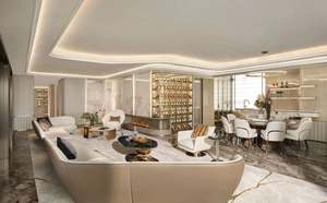 Supdesigner - Rendu 3D résidentiel - Design d'intérieur - Villa de luxe - Service de rendu 3D personnalisé moderne - Design d'intérieur - Product Image 2