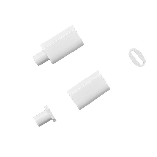 High-Gloss Plastic Charger Power Adapter Plastic Housing Set Three-Piece Data Cable Shell Insulation Materials Plastic Enclosure
