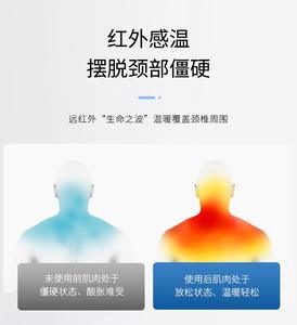 Masseur cervical, oreiller de <span class=keywords><strong>massage</strong></span>, dispositif de pétrissage <span class=keywords><strong>et</strong></span> de chauffage électrique pour le <span class=keywords><strong>cou</strong></span>, les épaules, la taille, les jambes <span class=keywords><strong>et</strong></span> la <span class=keywords><strong>nuque</strong></span> - Product Image 5