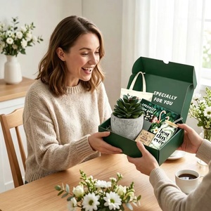 Lunaire - Juego de Regalo de 7 Piezas para Mujer, Regalo de Agradecimiento para Maestras, Cesta de Regalo con Bolsa de Lona, Vaso Térmico, Regalos Inspiradores - Product Image 5