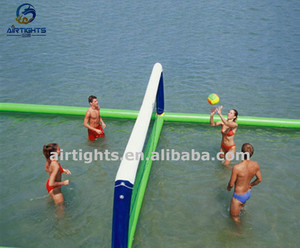 Terrain <span class=keywords><strong>de</strong></span> jeux <span class=keywords><strong>de</strong></span> sports flottants en PVC, cour <span class=keywords><strong>de</strong></span> volley-ball, gonflable, <span class=keywords><strong>de</strong></span> bonne qualité, 0.9mm, 2 pièces - Product Image 3