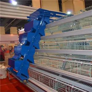 Poultry h type 3 tier 4 tiers chicken layer battery cage 20 Year supply chicken poultry project farm equipment layer cage