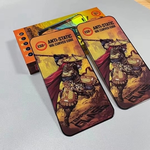 Protector de Pantalla de Vidrio Templado con Pegamento Completo Antiestático de Borde Curvo Grande <span class=keywords><strong>ESD</strong></span>+ - Product Image 4