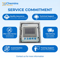 Système de surveillance de la qualité de l'eau portable multi-paramètres Chemins MS-200, boîtier étanche IP65, garantie 1 an, 9 paramètres