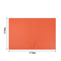 Carpeta Portafolio de Papel Kraft de Alta Calidad Personalizada, Tamaño Carta A4, con 2 Bolsillos, Logotipo, Ecológica