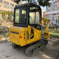Mini-excavatrice sur chenilles Komatsu PC20MR d'occasion, haute qualité, bon état, garantie 1 an, moteur, engrenages, PLC