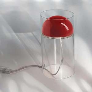 Modern Minimalist Table <b>Lamp</b> Gold Red Black <b>Led</b> <b>Light</b> E27 Switch Control For Home Decor - Product Image 2