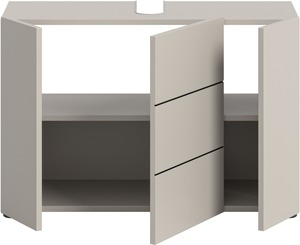 Mobile Bagno Moderno dal Design Semplice con 3 Ante e 4 Scomparti, Vendita all'Ingrosso - Product Image 2