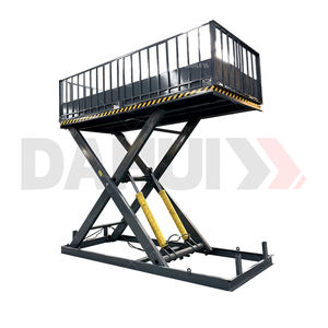 Индивидуальная логистическая подъемная платформа с ножничным механизмом, стальная, 3 тонны, с гидравлическим приводом, сертифицированная CE - Product Image 5