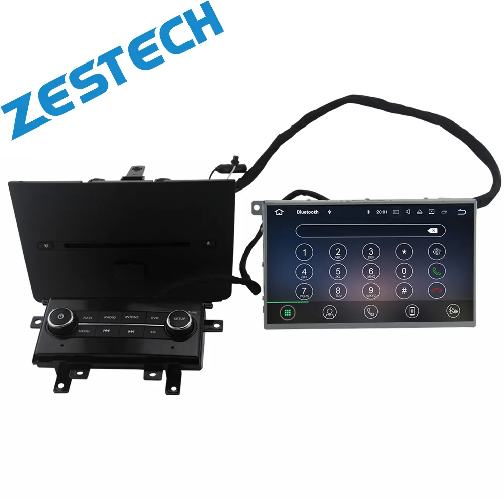 ZESTECH 8.8 "MTK8667 Android 12 autoestereo vídeo rádio do carro para Nissan MPV touch screen cd player sistema de áudio multimídia