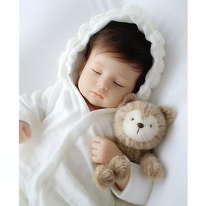 Jouet en pvc pour enfant, poupée de bébé réaliste, en plastique, indienne, de couleur noire, avec grands yeux, personnalisé et doux, mignon - Product Image 3