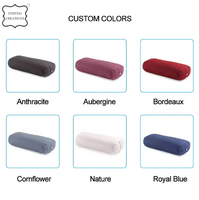 Coussins de yoga pliables portables AKTIV en gros avec rembourrage en éponge, coton, polyester et biologique