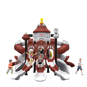 Thiết Bị Ngoài Trời Trẻ Em Vui Chơi Giải Trí Công Viên Ống Trượt Nhựa Lớn Kid Vườn Sân Chơi Ngoài Trời Máy Bay - Product Image 3