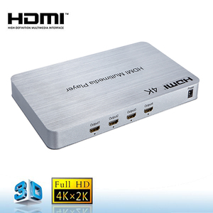4-cách HDMI Phương Tiện Truyền Thông Máy Nghe Nhạc V1.4 USB <span class=keywords><strong>flash</strong></span> bộ nhớ và đĩa cứng - Product Image 4