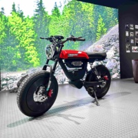 Vélo de montagne électrique QQML, E-Bike Pedelec, batterie au lithium 48V 500W, vitesse unique, cadre en alliage d'aluminium, vitesse maximale de 50 km/h, tout-terrain