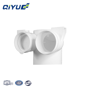 Connecteur double pour système de ventilation centralisée, type clip, double port, coupleur PP, double tête, 125-75*2 mm - Product Image 5