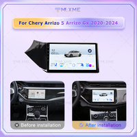 Vente d'usine Navigation Cadre de 9 pouces pour 2020-2024 CHERY ARRIZO 5 Kit de remplacement de garniture de panneau noir mat Accessoires de visage