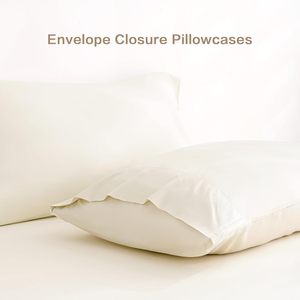 Ensemble de draps de literie en bambou lavable pour hôtel Draps de refroidissement écologiques sans plis - Product Image 3
