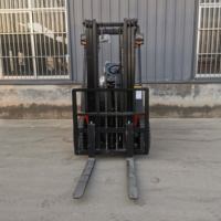 Forklift Counterbalance China Electric CPD18HC 4WD Baterai Asam Timbal, Penggeser Samping Hidrolik, Ban Pneumatik, 48V, Operasi Duduk
