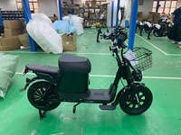 Scooter électrique personnalisé en usine avec panier et porte-bagages arrière, 800W 1000W 1200W 60V, batterie haute puissance longue autonomie pour adultes