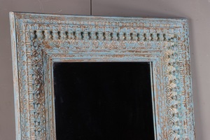 Premium Solid Wood Wall <b>Mirror</b> with Antique Inspired Vintage Frame and Durable Wooden Craftsmanship for Luxury Home Decor - Product Image 5
